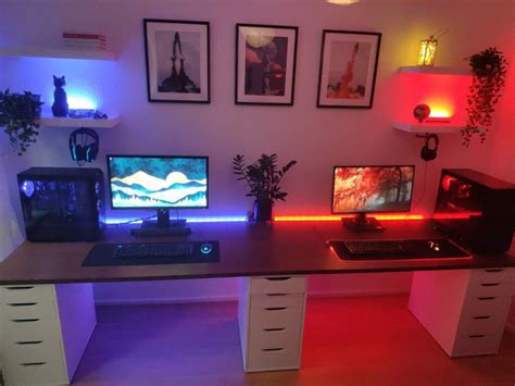 couples gaming desk|Gaming Desk For Couples – Ideas to Double The Fun For Two.